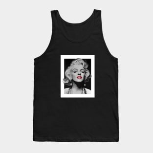 Marilyn & Her Red Lips Tank Top